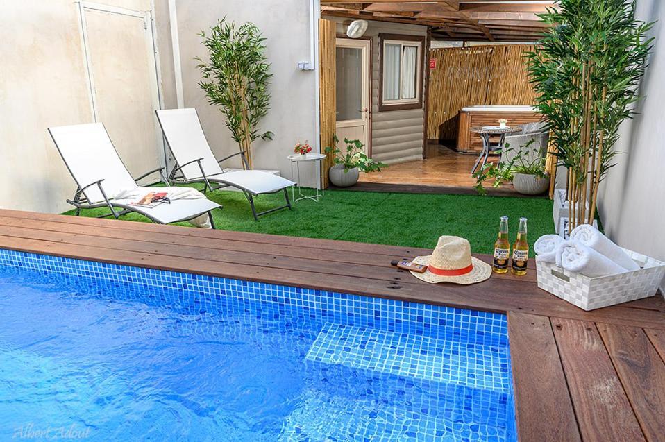 Talia Cabin Guest & Spa Rosch Pina Exterior foto